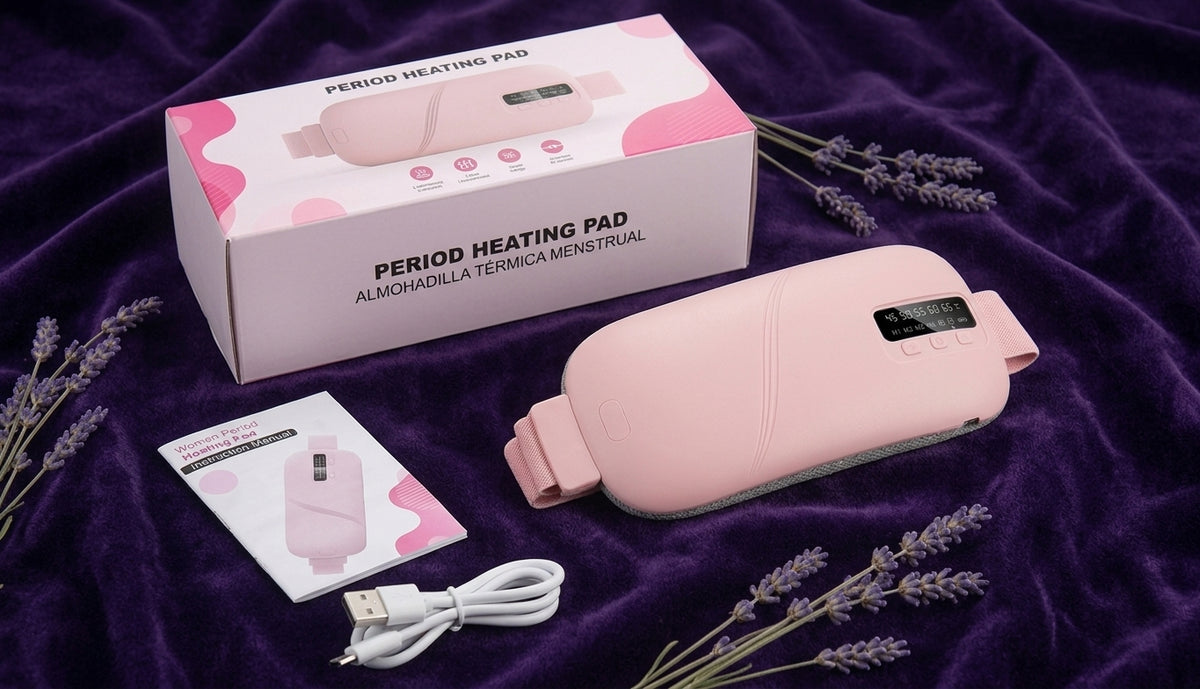AliviaBeltHer - Cinturón Térmico para Cólicos Menstruales
